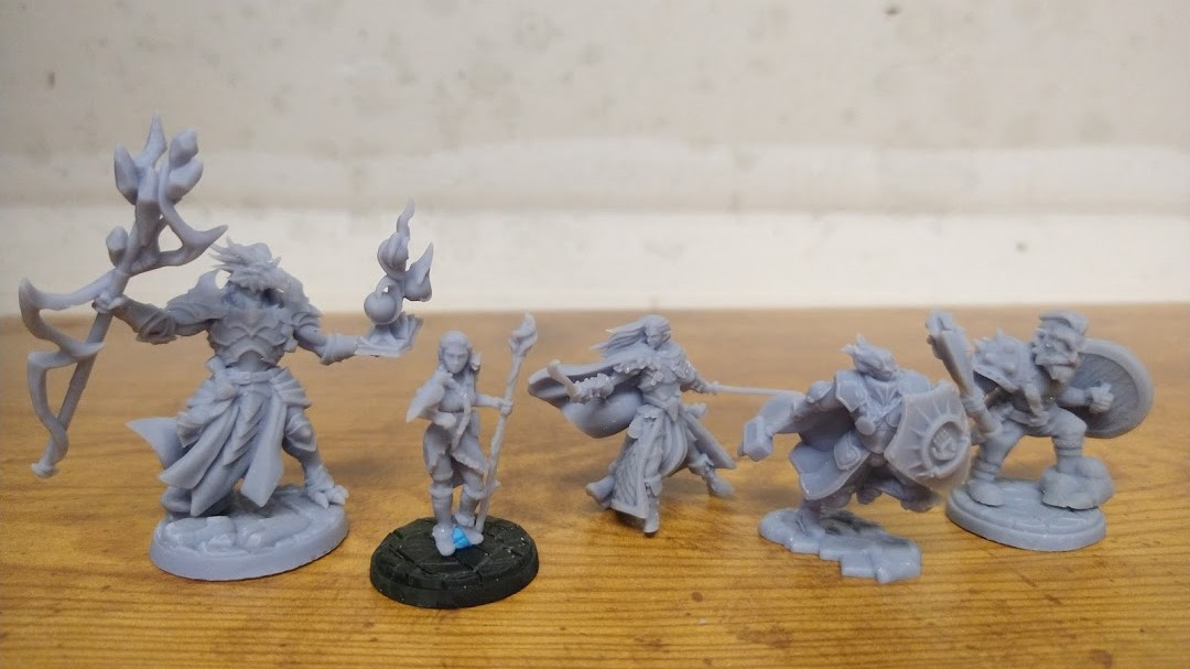 3D Printed Miniatures