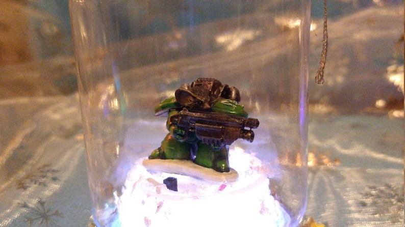 Space Marine Ornament